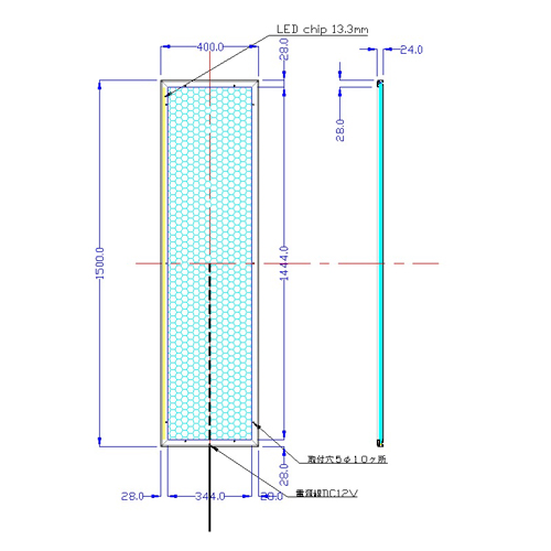 LEDCgpl1500~400@SFR28^ [1500x400-L1113-SFR28]