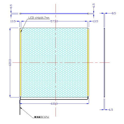 LEDCgV[g600x600-U10^ [600x600-L2116-U10]