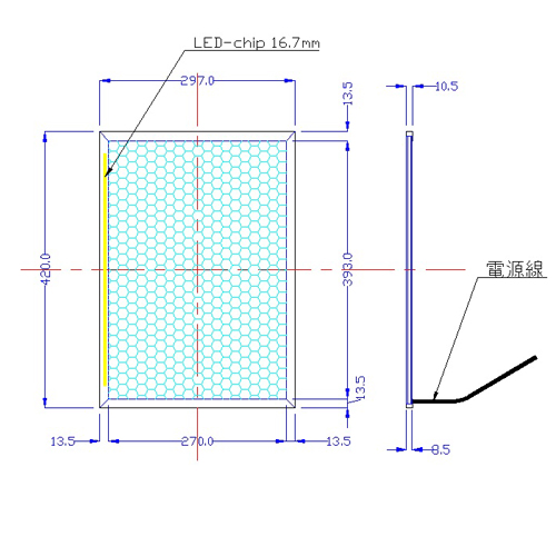 LEDライトモジュールA3-4S10-LDP [A3-L1116-4S10-LDP]