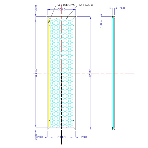 LEDCgpl 1200~300-SFR28 [1200x300-L1116-SFR28]